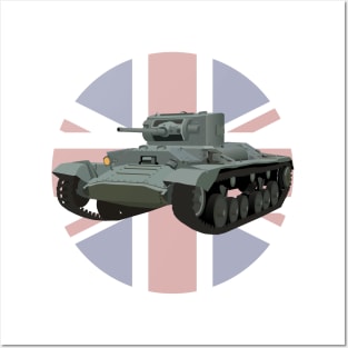 Valentine British WW2 Infantry Tank Posters and Art